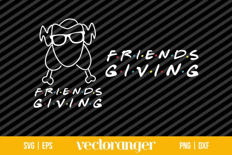 Friends Giving SVG Vectoranger