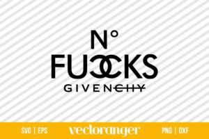 Coco Chanel No Fucks Givenchy SVG
