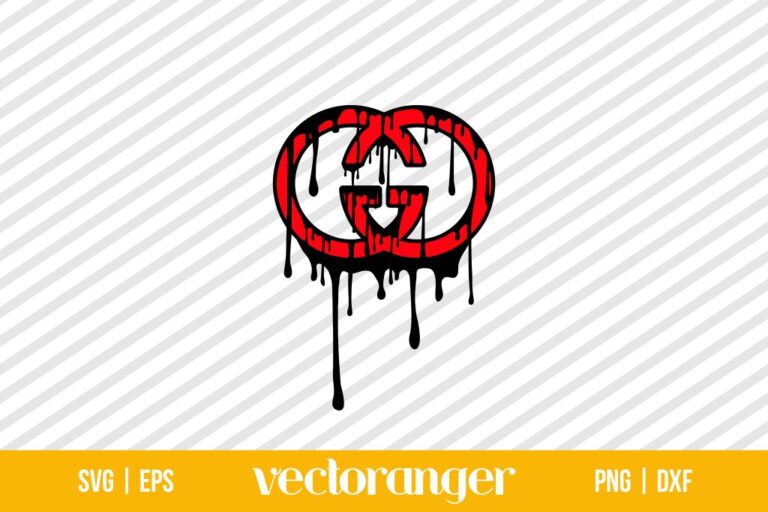 Gucci Logo Drip Svg Vectoranger