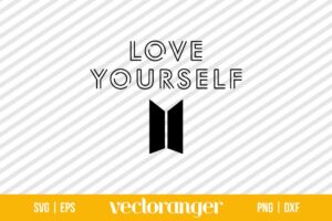 Love Yourself BTS SVG