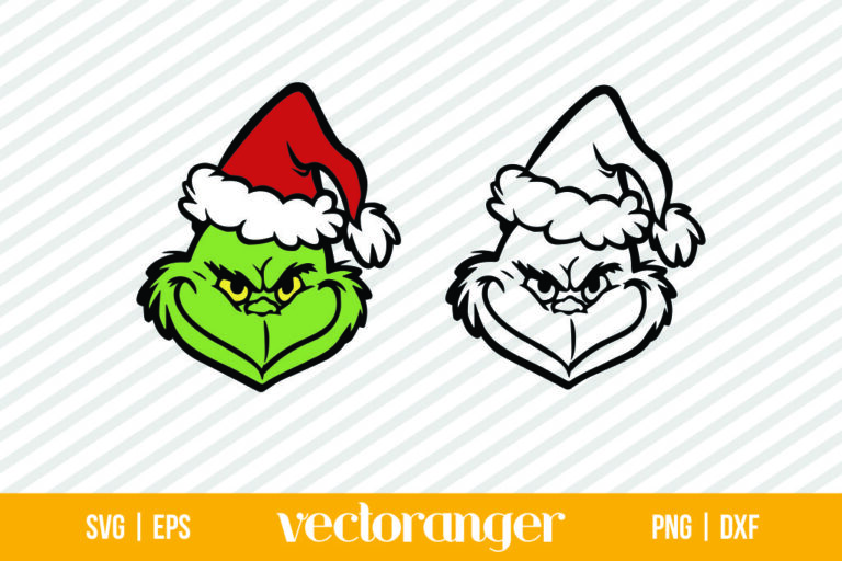 Grinch Face SVG | Vectoranger