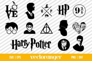 Harry Potter SVG Bundle