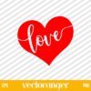 Valentine Heart SVG Free