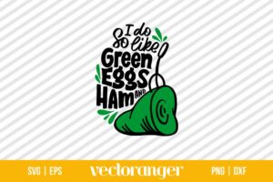 Green Eggs And Ham SVG
