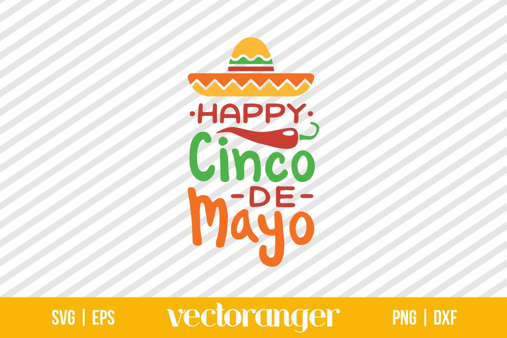 Happy Cinco De Mayo SVG