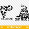 Dont Tread On Me SVG
