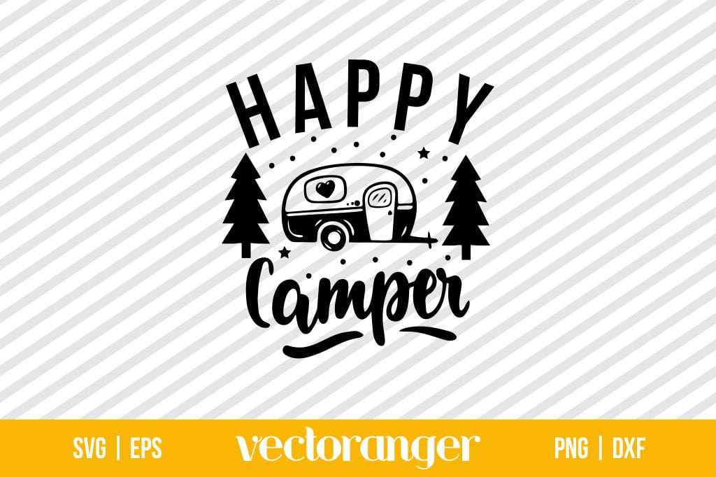 Happy Camper SVG