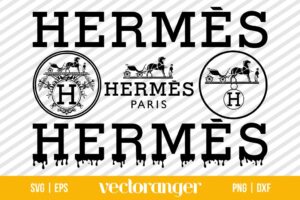 Hermes Paris Logo SVG