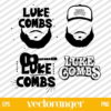Luke Combs SVG