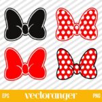 Minnie Mouse Bow SVG