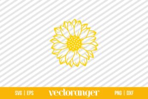 Sunflower SVG Free