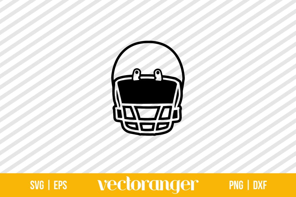 Football Helmet SVG