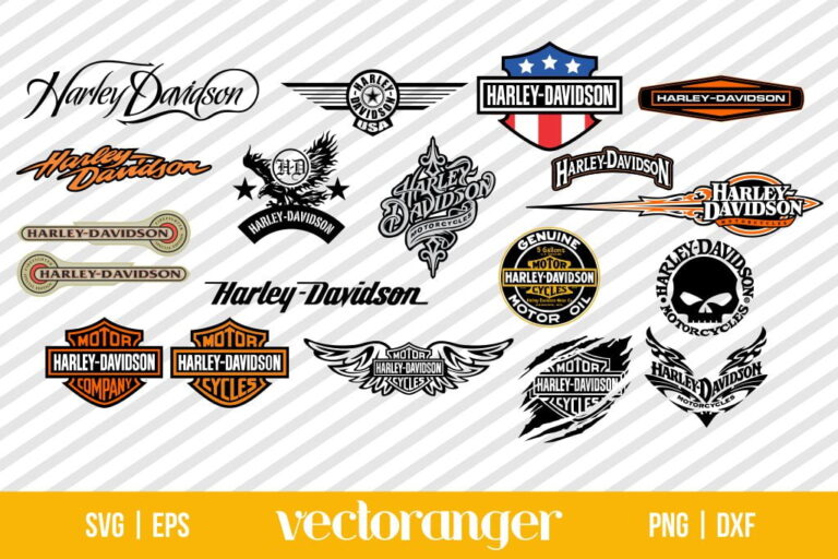 Harley Davidson SVG Cut File Bundle | Vectoranger