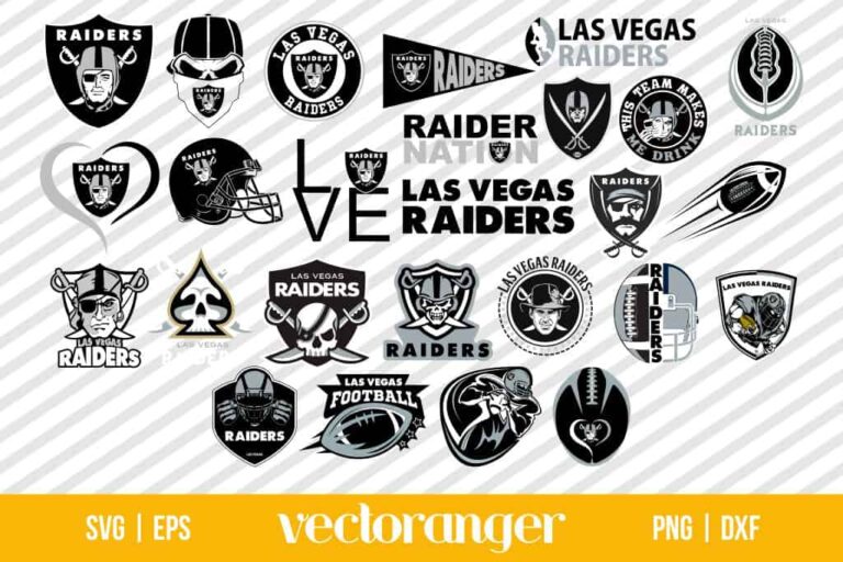 Las Vegas Raiders Logo SVG Bundle | Vectoranger