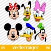 Mickey And Friends SVG