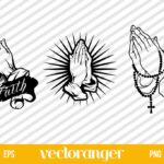 Praying Hands SVG