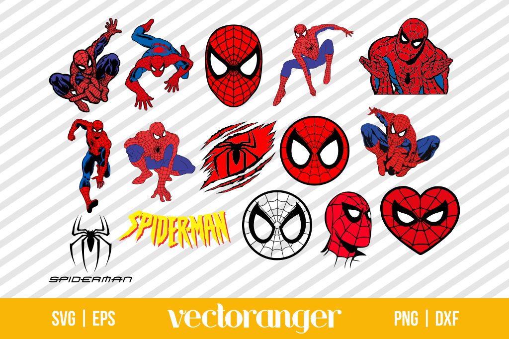 Spiderman Spider SVG