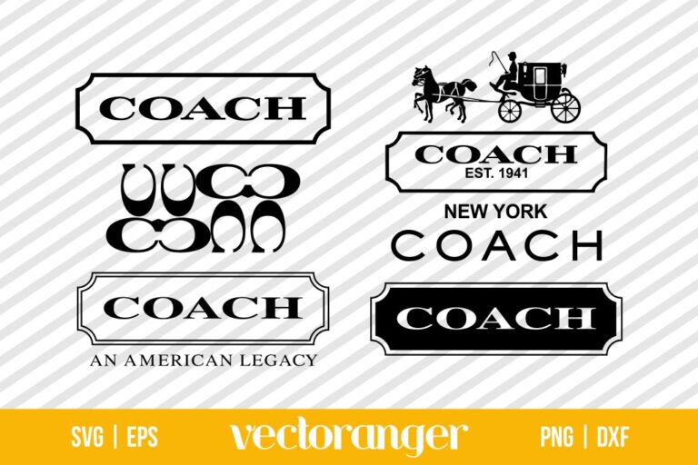 Coach Logo SVG Bundle | Vectoranger