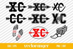 Cross Country SVG Files