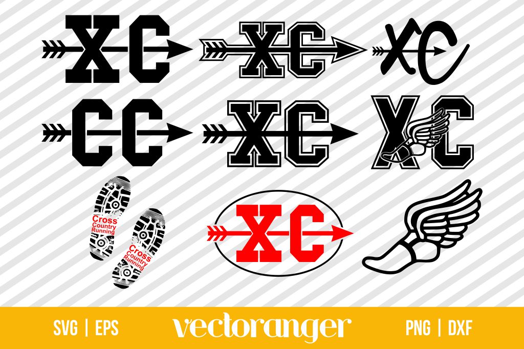 Cross Country SVG Files