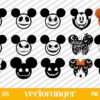 Disney Mickey Halloween SVG