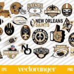 New Orleans Saints SVG Bundle