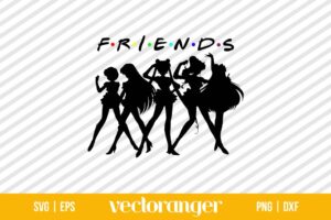 Sailor Moon Friends SVG