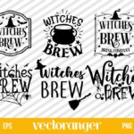 Witches Brew Halloween SVG