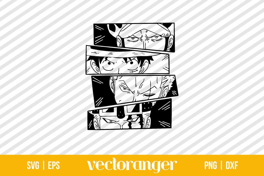 Anime One Piece SVG