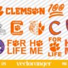 Clemson Tigers Logo SVG Bundle