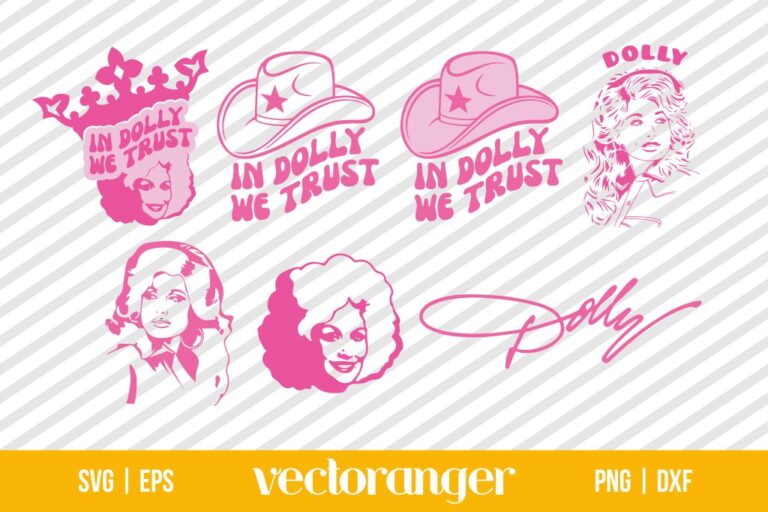 Dolly Parton Outline SVG Bundle | Vectoranger