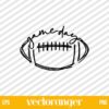 Game Day Football SVG Cut Files