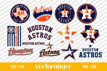 Houston Astros Svg Bundle Vectoranger