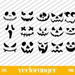 Jack O Lantern Face SVG