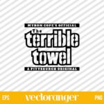 Pittsburgh Steelers Terrible Towel SVG