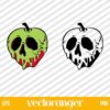 Poison Apple Face SVG