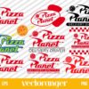 Toy Story Pizza Planet SVG