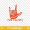 Unity Day End Bullying SVG