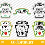 Heinz Tomato Ketchup SVG