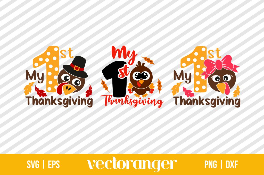 My 1st Thanksgiving SVG