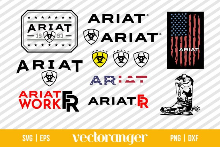 Ariat Logo SVG Bundle | Vectoranger
