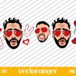 Bad Bunny Valentines SVG