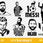 Lionel Messi SVG Cut File