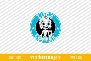 Luca Disney Coffee SVG
