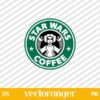 Starbucks Princess Leia SVG
