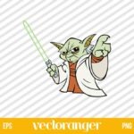 Baby Yoda Star Wars SVG