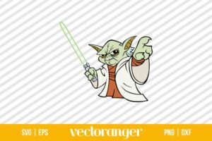 Baby Yoda Star Wars SVG