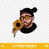 Bad Bunny Sunflower SVG