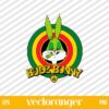 Bugs Bunny Smoking Cannabis SVG