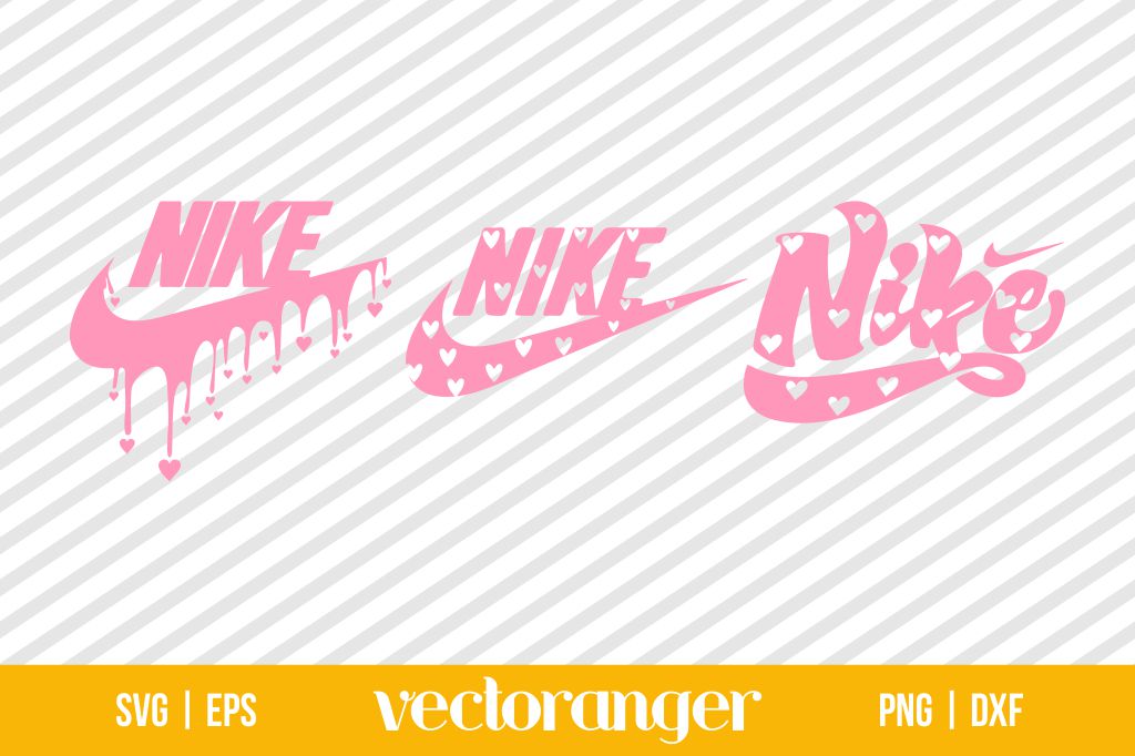 Nike Valentines Swoosh SVG